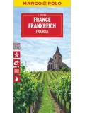 Wegenkaart Frankrijk