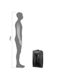 Ortlieb Metrosphere Duffle 60L black-embossed
