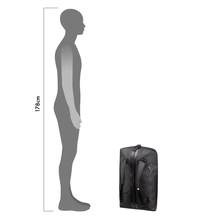 Ortlieb Metrosphere Duffle 60L black-embossed