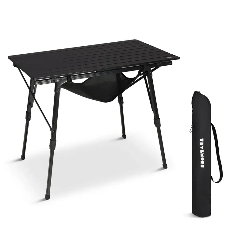 Campingtafel – 90x52x71 cm – Inklapbaar