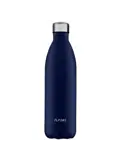 FLASKE 1 liter  RVS Drinkfles