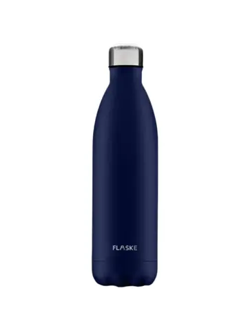 FLASKE 1 liter  RVS Drinkfles