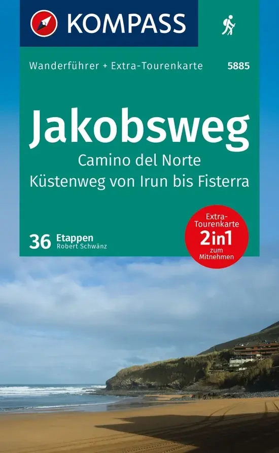 Wandelgids WF 5885 Jakobsweg Camino del N
