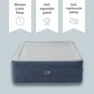 Luchtbed - Bestway - 2P - 152x203 cm + pomp