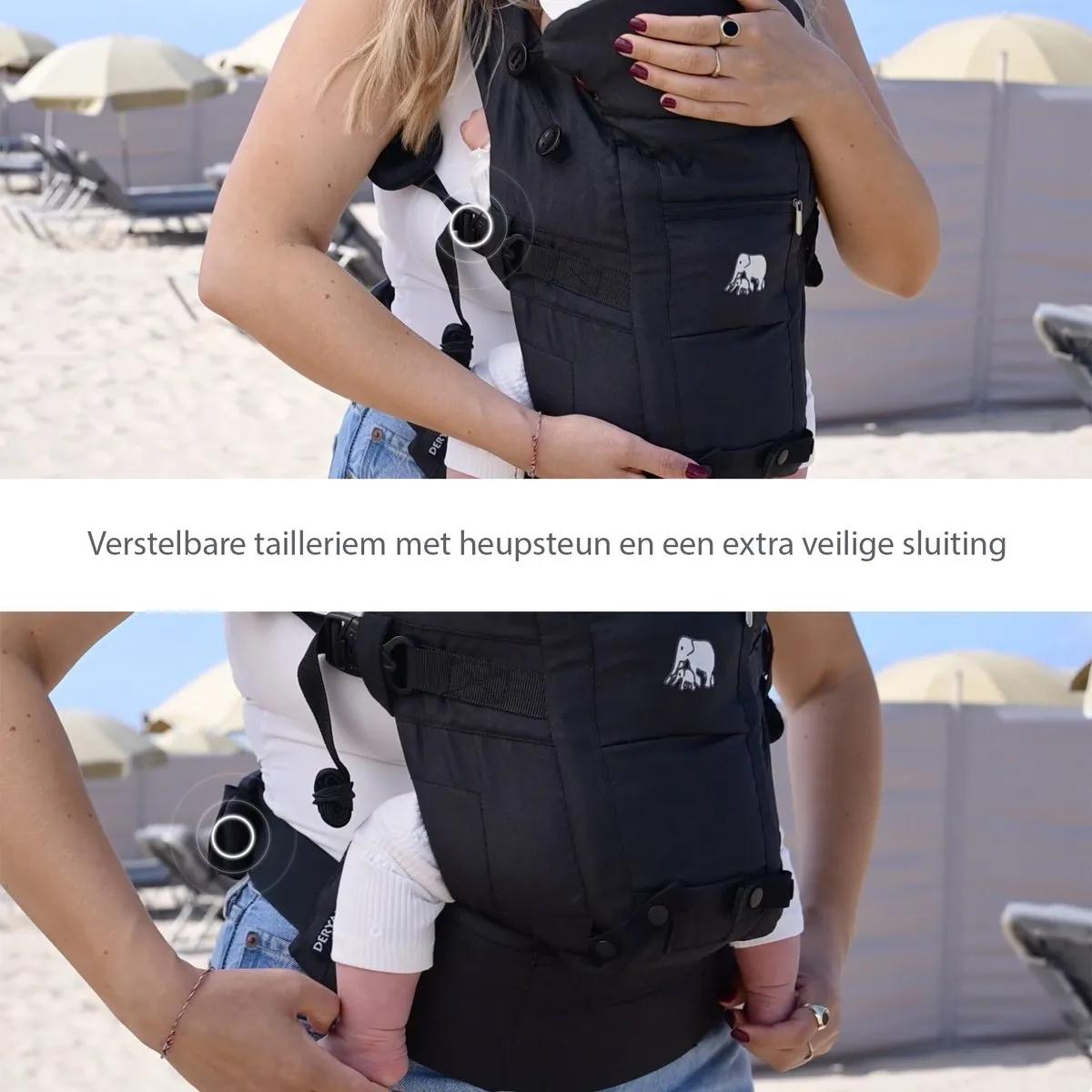 Ergobaby Omni Breeze Babydrager vanaf de geboorte tot 20 kg, 4 posities