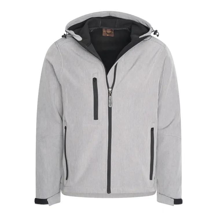 Heren Softshell Hooded Jacket Cappuccino Italia