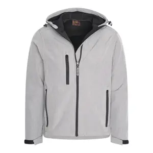 Heren Softshell Hooded Jacket Cappuccino Italia