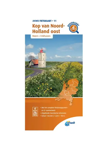 ANWB Fietskaart 11 - Kop van Noord-Holland Oost