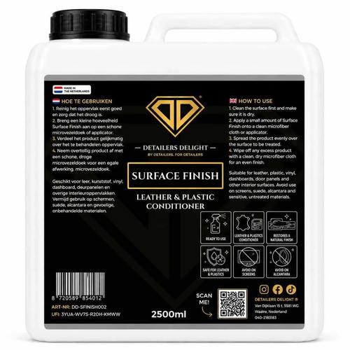Surface Finish leer/kunststofverzorging 2,5 liter