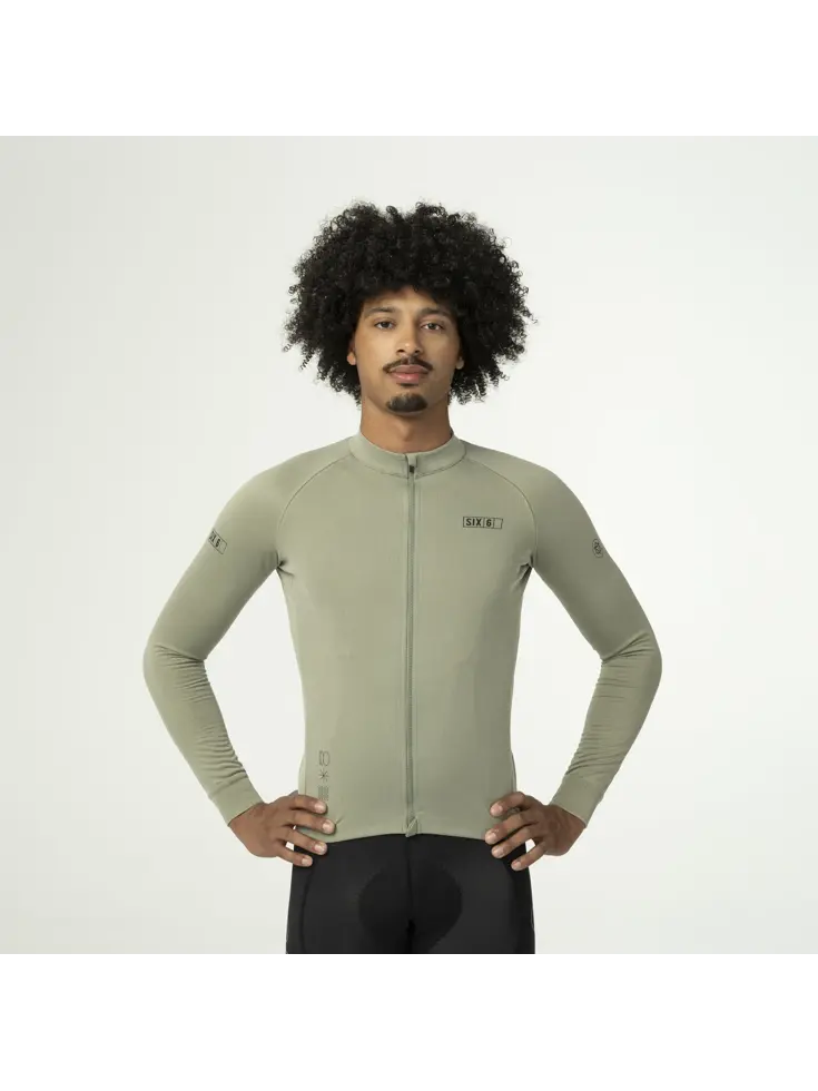 Classic Fietsshirt Lange Mouwen SIX6 Heren