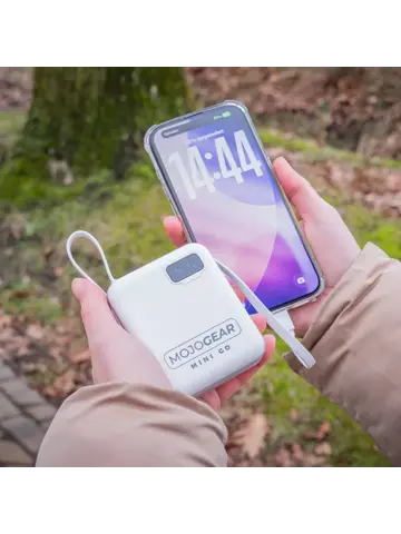 Powerbank 10.000 mAh met Kabels - Wit