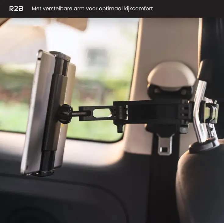 Tablet houder auto met verstelbare arm