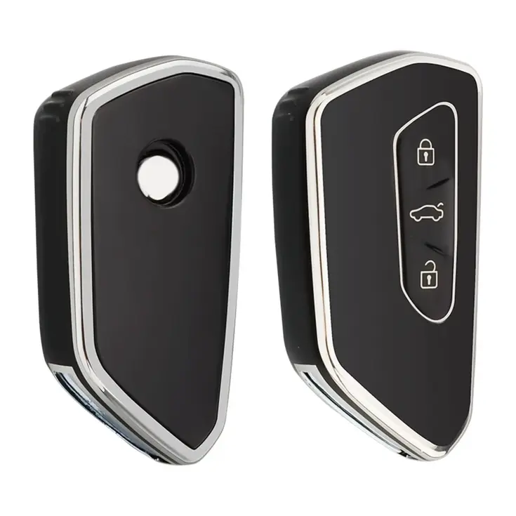TPU Sleutelhoesje voor Seat zwart G3