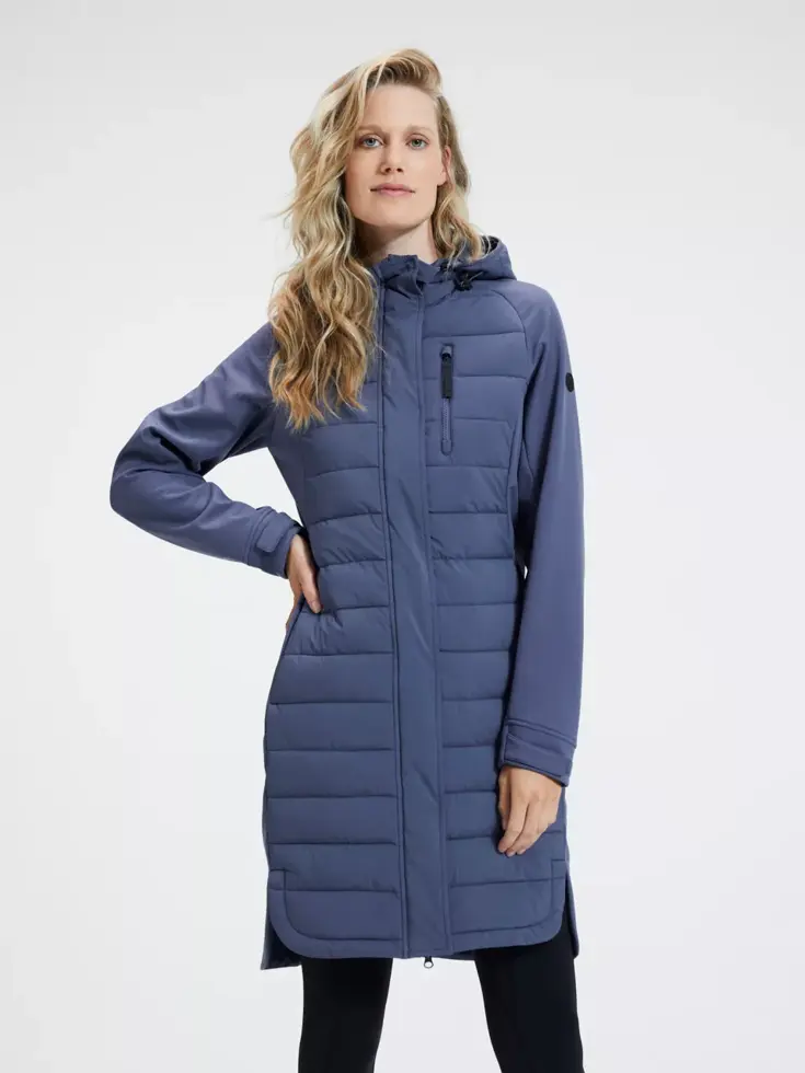 Cuscos – Parka dames - Gewatteerde softshell