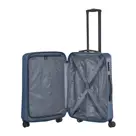 Travelite Bali 4 Wiel Trolley M blue Blauw