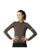 Solid Fietsshirt Lange Mouwen Performance  Dames