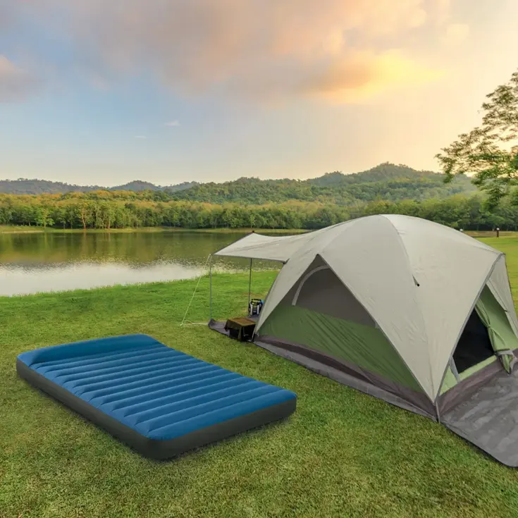 Luchtbed - Intex - 2P - 137x191 cm + Pomp