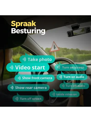 G980H 4CH 4K Wifi GPS 128gb 360 graden dashcam