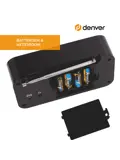 DAB+/FM Radio Alarmfunctie Werkt op AA-batterijen