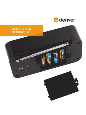 DAB42B DAB+/FM Radio Wekkerfunctie