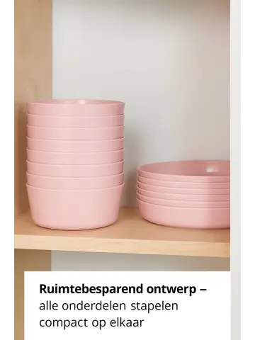 Serviesset 24-delig - Picknickset