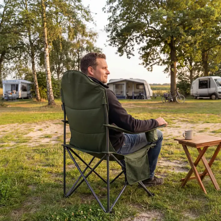 Campingstoel - Opvouwbaar - 160KG - Kampeerstoel