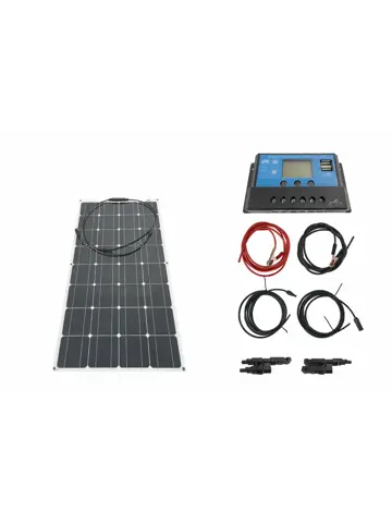 Bergproducts 100 watt flexibel zonnepaneelset