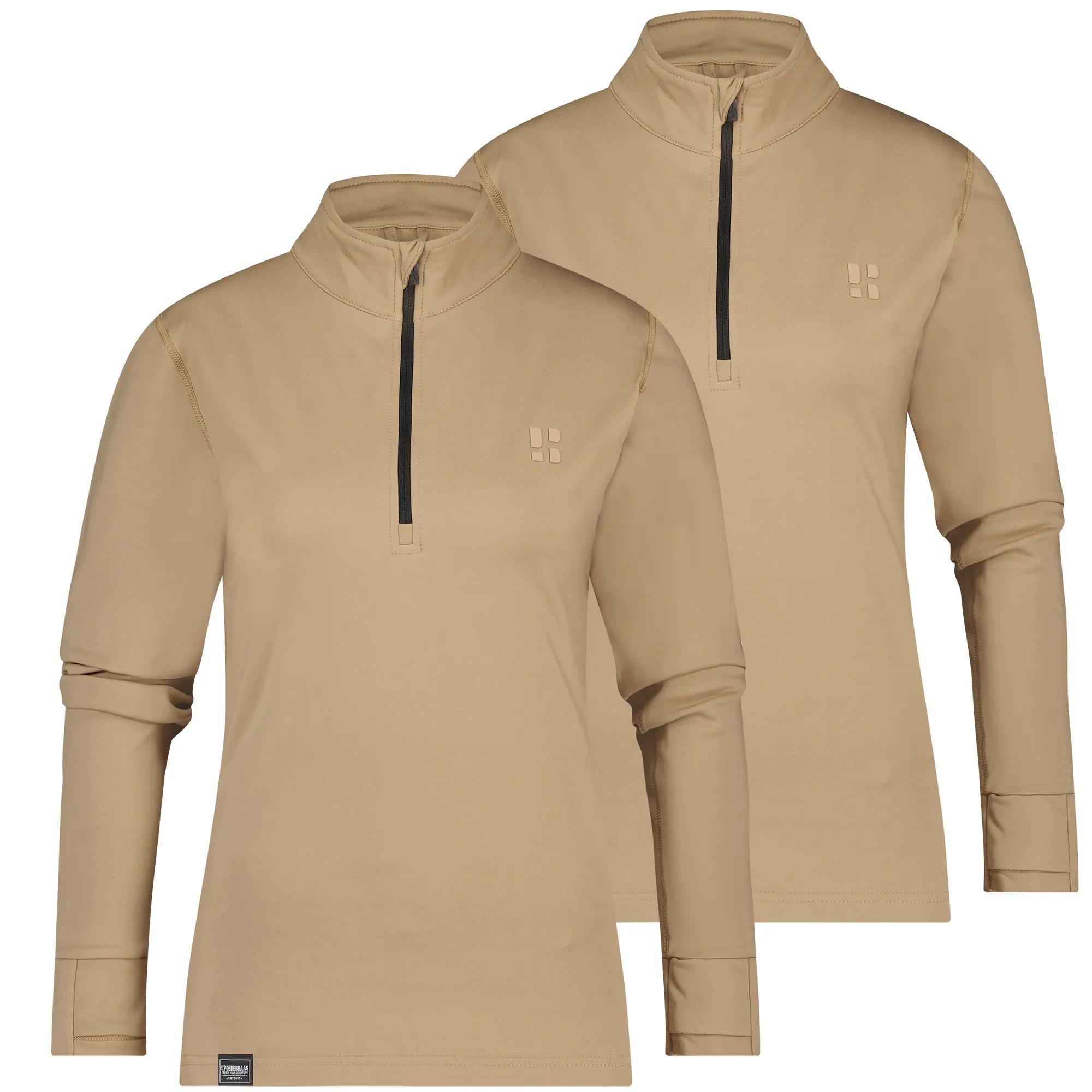 Poederbaas  Arctic Skipully Dames   2 Pack  Beige