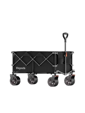 LifeGoods Bolderkar - 100KG - 200L