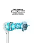 Oplaadbare Handventilator - Wit/Blauw
