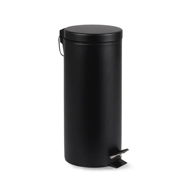 Pedaalemmer 30L – Zwart – Afvalbak