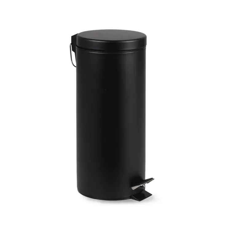 Pedaalemmer 30L – Zwart – Afvalbak