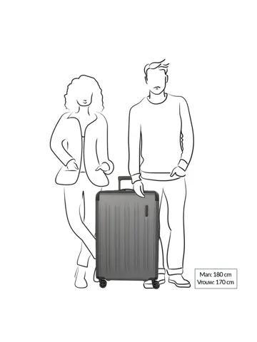 Dynamiic 4 Wheel Trolley L  | 101 L