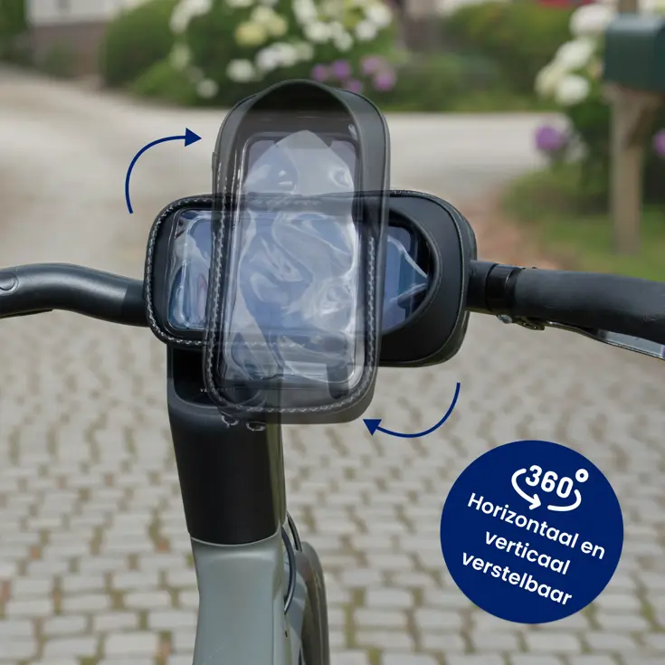 Robuuste Telefoonhouder Fiets & Motor Waterdicht