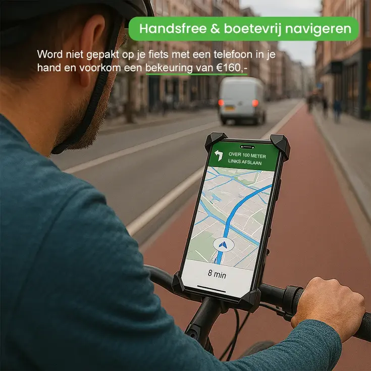 CLAW Telefoonhouder Fiets - Draaibaar & Antischok