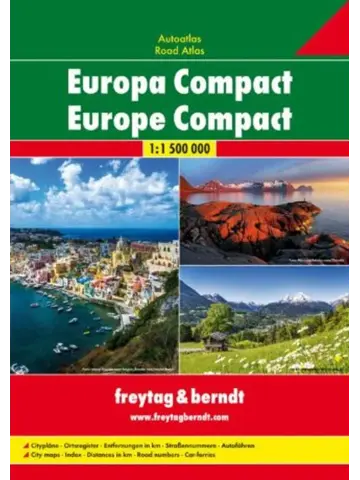 Wegenatlas Europa Compact