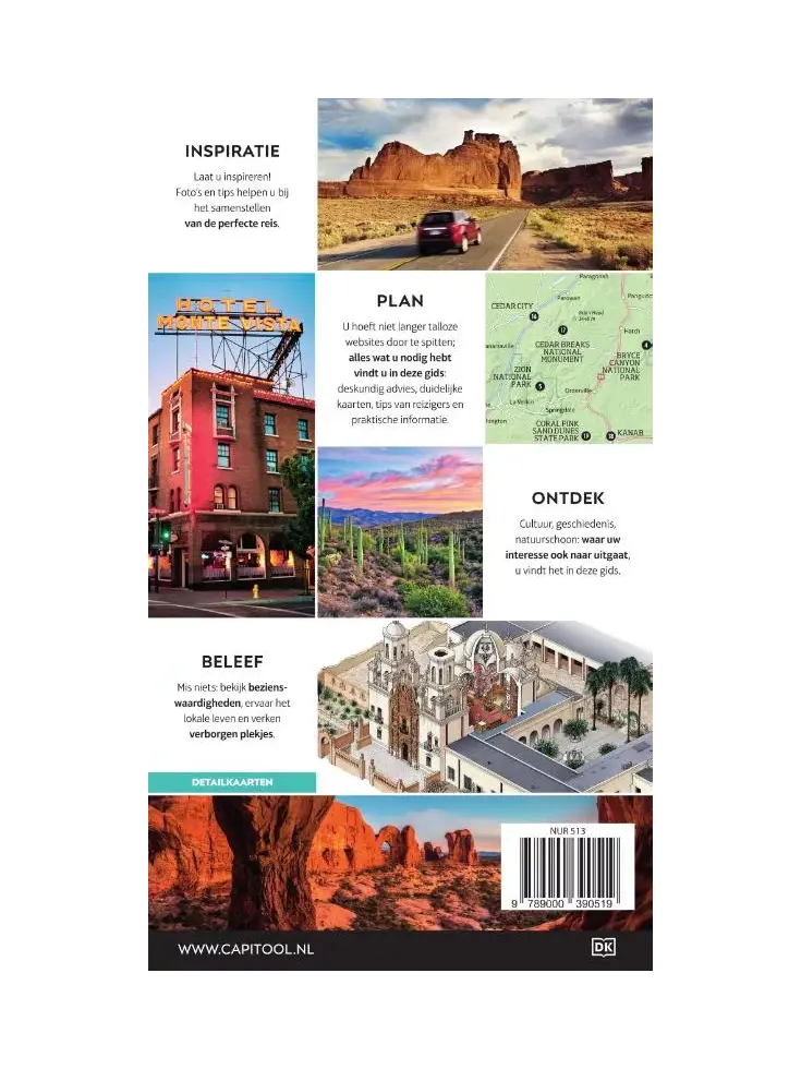 Capitool Reisgidsen USA-zuidwest en Las Vegas