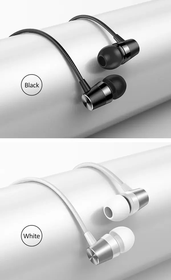 Bedrade In-Ear Oortjes AUX - USAMS