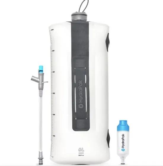 Hydrapak  Seeker  Drinkfles 6L Clear  Wit main product image