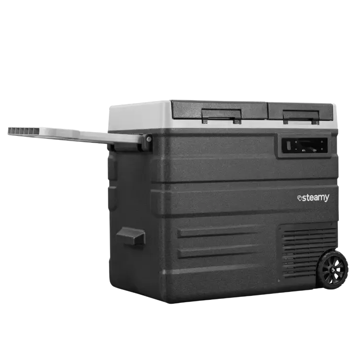 Steamy-E Elektrische Koelbox op wielen - 57L