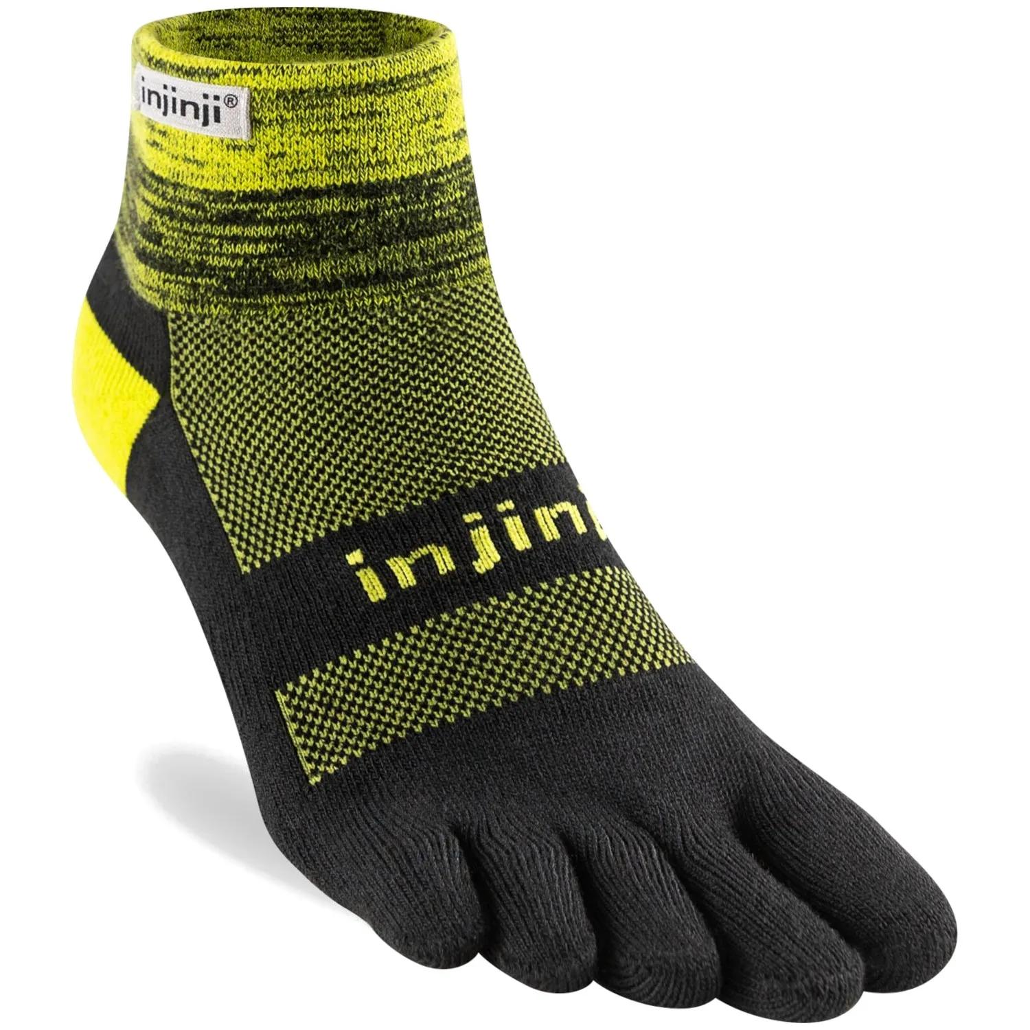 Injinji  Trail Midweight Mini-Crew  sokken  Geel