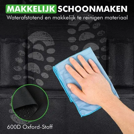 Auto Organizer Autostoel Zwart 2 stuks