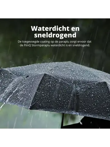 Stormparaplu - Uitschuifbaar - Inclusief hoes