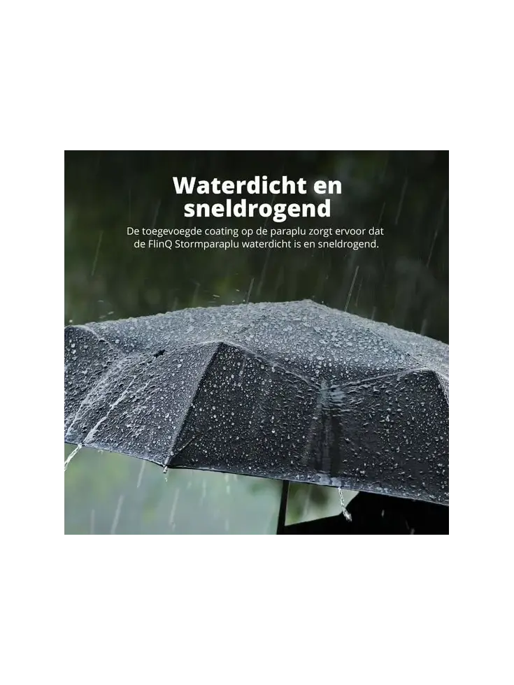 Stormparaplu - Uitschuifbaar - Inclusief hoes