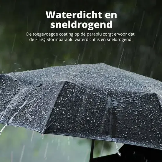 Stormparaplu - Uitschuifbaar - Inclusief hoes