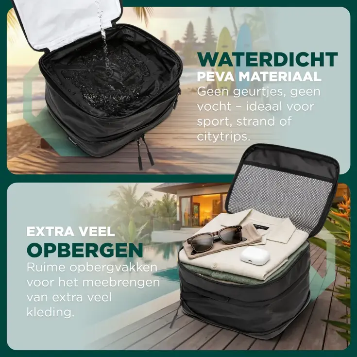 Remodius Packing Cubes Set 8-delig met Compressie