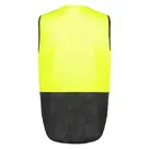 AGU reflectievest - compact body – neon geel