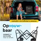 Bolderkar - Opvouwbaar -  80 KG