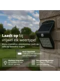 Solar Wandlamp Geisha