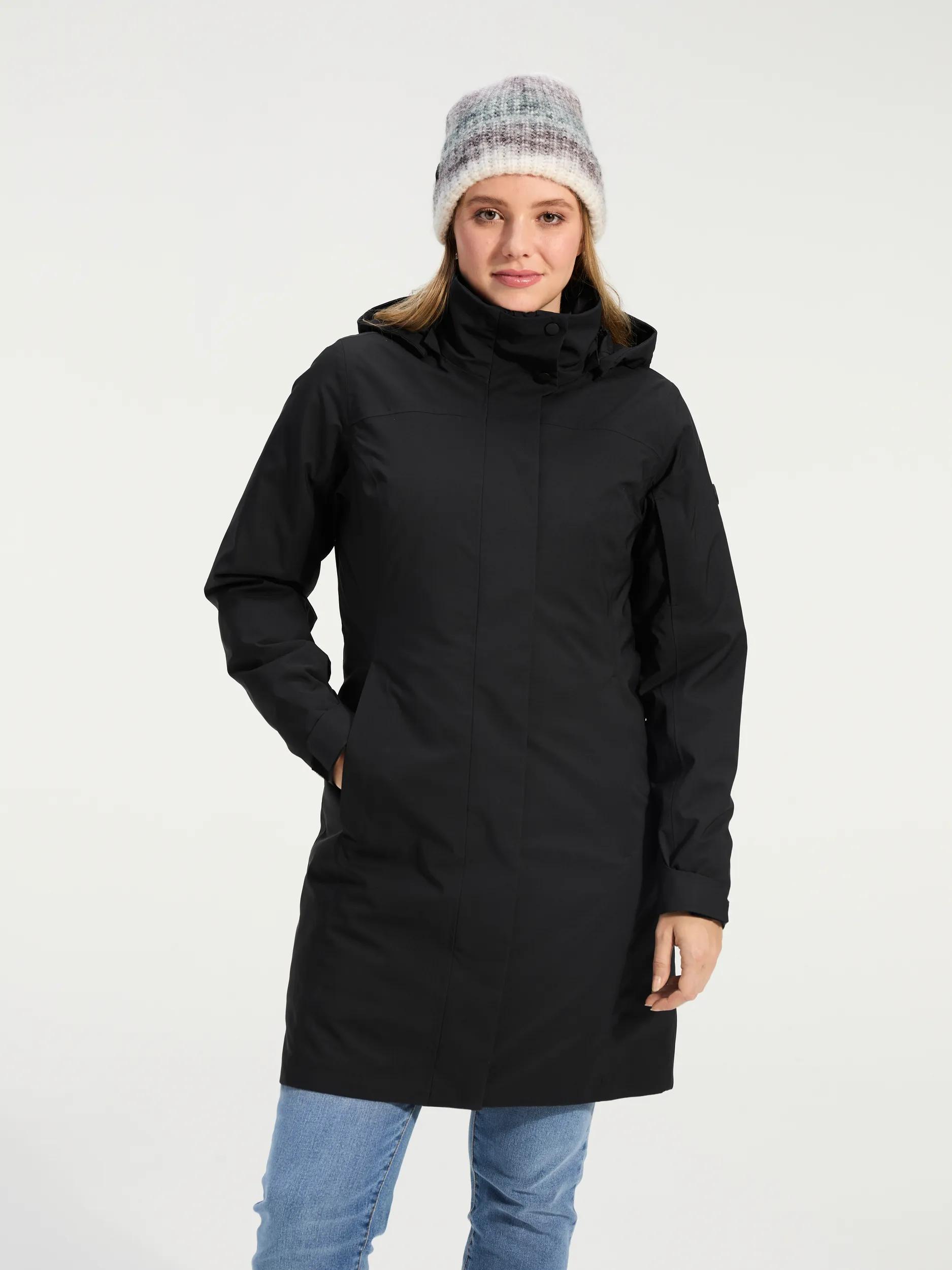 ANWB  Recanoe  3-in-1 parka dames  Human Nature  Zwart   XXL